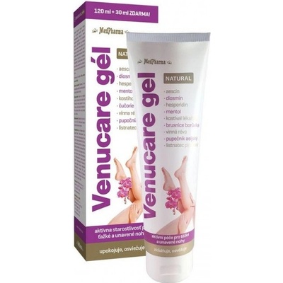 MedPharma Venucare gel Natural 120 ml + 30 ml