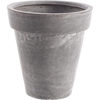 Bizzotto ДЕКОРАТИВНА САКСИЯ cement 37x38cm СИВА (0790554)