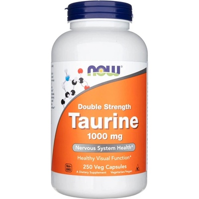 NOW Foods Taurine, 1000 Double Strength 250 kapsúl