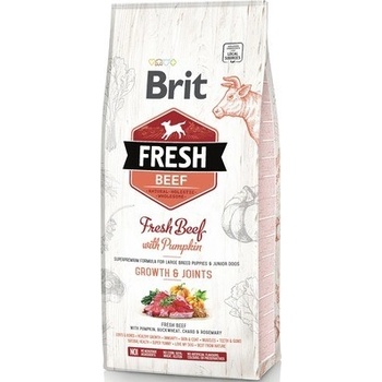 Brit Fresh Beef with Pumpkin Puppy Large Bones & Joints 12 kg