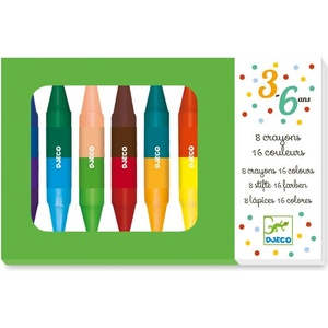DJECO - Пастели двустранни 8 бр ST1 DJ08874G