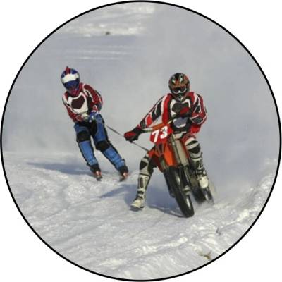 VIZINGR Motoskijöring MINI logo L1č.183
