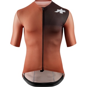 ASSOS Мъжка фланелка с къс ръкав за колоездене ASSOS Equipe RS Jersey S11 Cycling jersey - Rusty Brown (056-3005-0514)