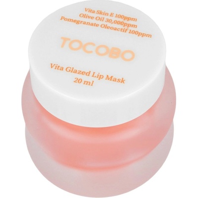 Tocobo Vita Glazed Lip Mask Hydratační a regenerační maska na rty 20 ml