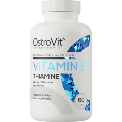 OstroVit Vitamin B1 100 mg | Thiamine [60 капсули]