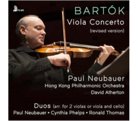 Bartk Viola Concerto Revised Version CD Album