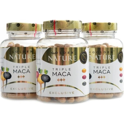 Golden Nature Triple Maca 300 kapsúl