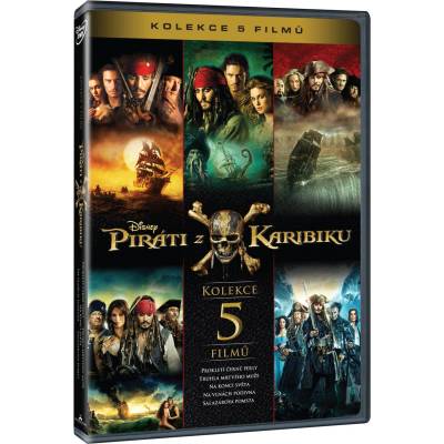 MagicBox Piráti z Karibiku kolekce 1. -5. - 5DVD (018484)
