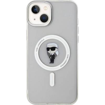 Karl Lagerfeld IML Ikonik s MagSafe iPhone 15 Plus - čiré