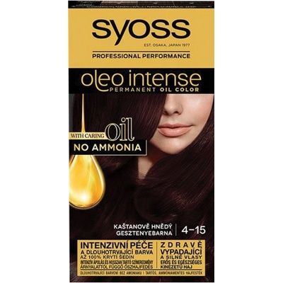 Syoss Oleo Intense 4-15 gaštanovo hnedý
