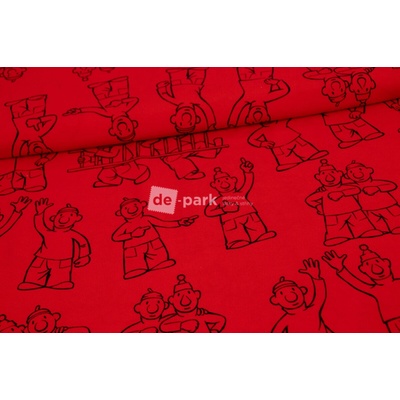 de-park Úplet - Pat a Mat - červenočerná