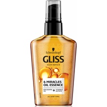 Gliss Kur Hair Repair 6 Miracles olejová esence pro všechny typy vlasů 75 ml