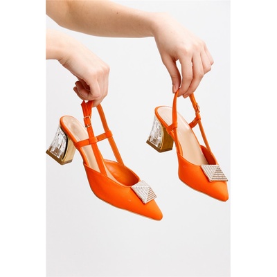 Johns Athletic Дамски елегантни обувки by15a - Оранжеви #371825 (371825_Оранжев)