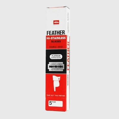 Feather Hi-Stainless Double Edge 100 ks