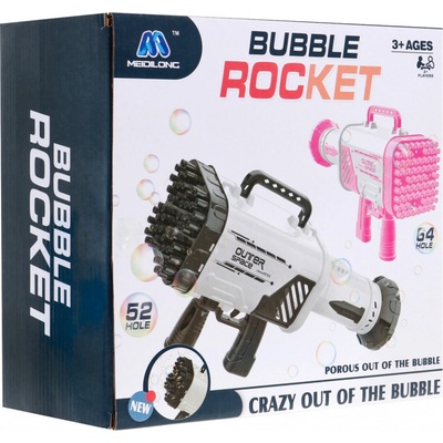 Pistole na bubliny Růžová