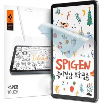 Spigen Paper Touch Screen Protector - качествено защитно покритие (подходящо за рисуване) за дисплея на iPad Pro 12.9 M2 (2022) iPad Pro 12.9 M1 (2021), iPad Pro 12.9 (2020), iPad Pro 12.9 (2018) (про