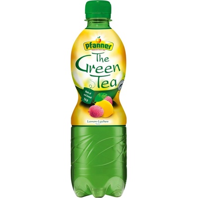 Pfanner Čaj ledový zelený citron liči 12 x 500 ml