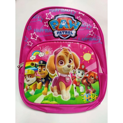 Раница за детска градина с картинка - Пес Патрул, розова