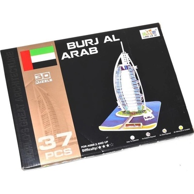 CubicFun 3D puzzle Burj Al Arab 17 ks