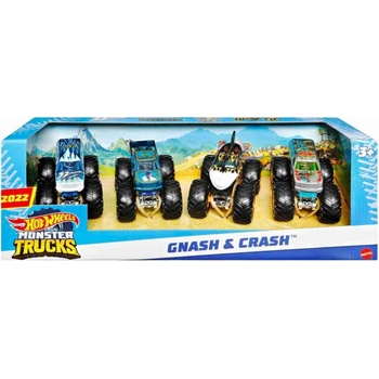 Mattel Hot Wheels Monster Trucks GNASH & CRASH