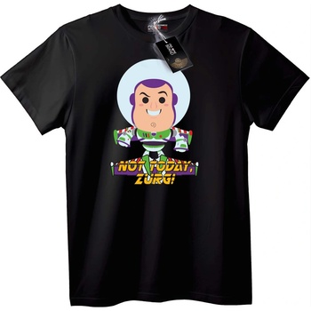 NOONEBRAND Тениска Buzz Lightyear Не днес Zurg - XL, Black
