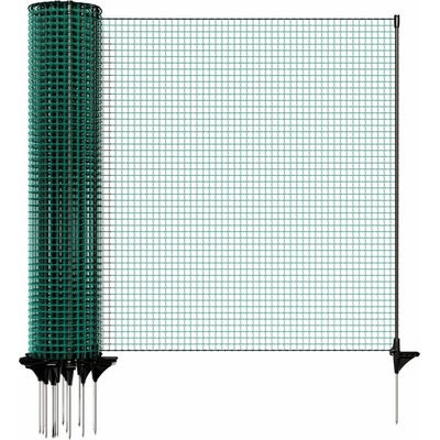 Univerzální zelená ohradníková síť, nevodivá FIX, délka 20 m, výška 80 cm