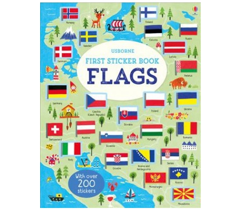 First Sticker Book Flags
