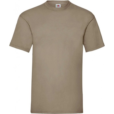 Fruit of the Loom tričko Valueweight Tee khaki