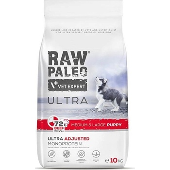Raw Paleo Ultra Beef Medium&Large Puppy 10 kg