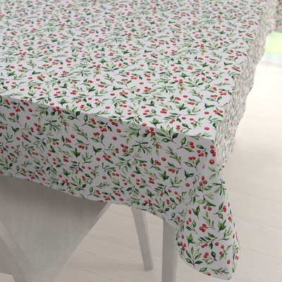 Biante Teflónový obdĺžnikový obrus TF-111 Jarabiny na bielom 120x200 cm