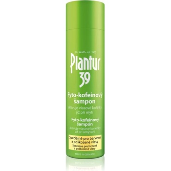 Image 1 of Plantur 39 39 шампоан с кофеин за боядисана и увредена коса 250ml