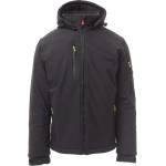 PAYPER creek pad s00330-0489 / Изолирано софтшел яке с подвижна качулка - антрацит/черно 4xl (s003300489130444xl)