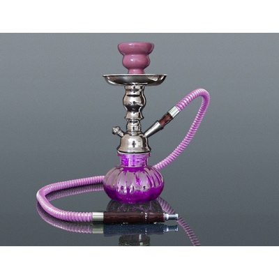 SHISHA 1 s kufríkom ružová 25 cm