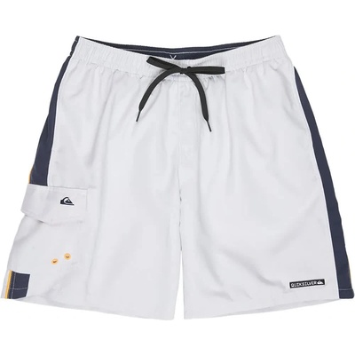 Quiksilver Бански гащета Quiksilver Everyday Dialer Volley 20´´ swimming shorts - White (Micro Chip)