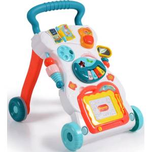 Moni Играчка за прохождане Moni Toys - Dreams, тюркоаз (108582) Проходилка