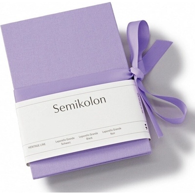 Leporello Grande lilac silk