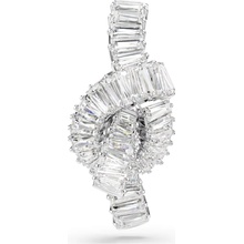 Swarovski Blyštivá brošňa s čírymi Swarovski zirkónmi Matrix 5731102