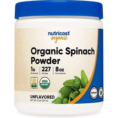 Nutricost Спанак Органик 227 g прах | Nutricost (67048 (269101) NC)