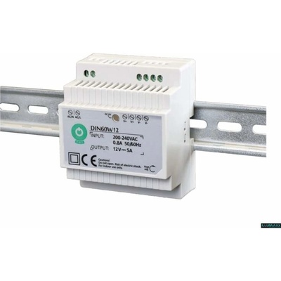 Napájecí zdroj POS DIN60W12, 12V, 5A 60W IP20
