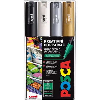 Posca PC-1M 4 ks