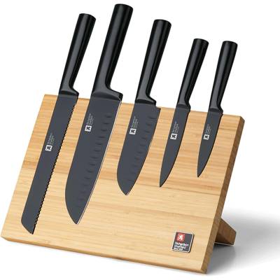 Richardson sheffield (Великобритания) Комплект от 5 бр. ножове Richardson Sheffield NOX с магнитна стойка (RS 120-MBN-05)
