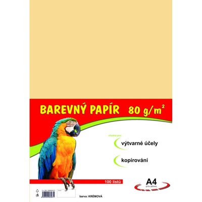 Papír barevný Color A4 80 hnědá 100ks