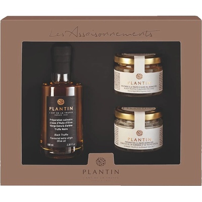 PLANTIN Подаръчен комплект oil & condiments, зехтин екстра върджин и подправка, plantin (pla3237850002275)