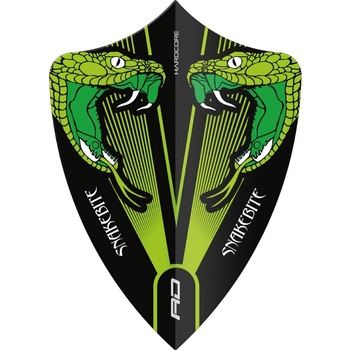 Red Dragon Freestyle Peter Wright Snakebite zelené, 100 mikrónové