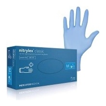 Mercator Medical Nitrylex Classic modré 200 ks