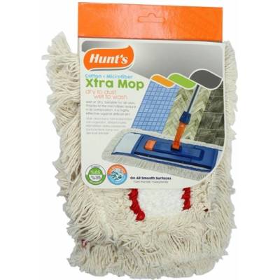 Hunt's Hunts Моп Medical, за мокро почистване, памучен 40 cm, червен