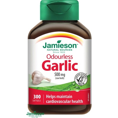 Jamieson Česnek bez zápachu 500 mg 300 kapsúl