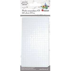 TITANUM Self-adhesive foam 3D 5x5mm white 2pcs