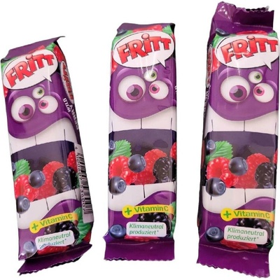 Fritt žvýkací bonbóny lesní ovoce + vitamín C 70 g