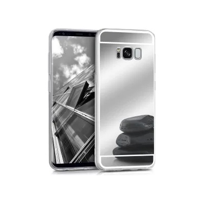 kwmobile Огледален калъф за Samsung Galaxy S8 Plus - сребрист - 5957